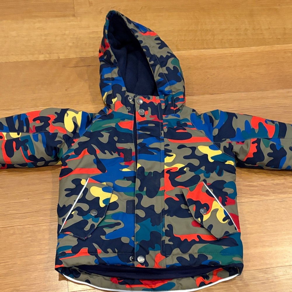 Hanna Andersson Multicolor Camouflage Jacket